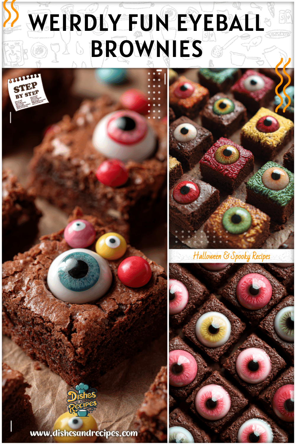 Freaky Fun Eyeball Brownies Crazy Food Ideas Weird Sweet