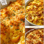 Golden Squash Recipes: Easy Casserole to Try Tonight 5 Creamy golden squash casserole topped with crispy breadcrumbs in a baking dish