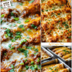 Meal Prep Made Easy: Cheesy Ground Beef Enchiladas 5 Meal Prep For The Week Ground Beef featuring trays of cheesy ground beef enchiladas stored in containers.