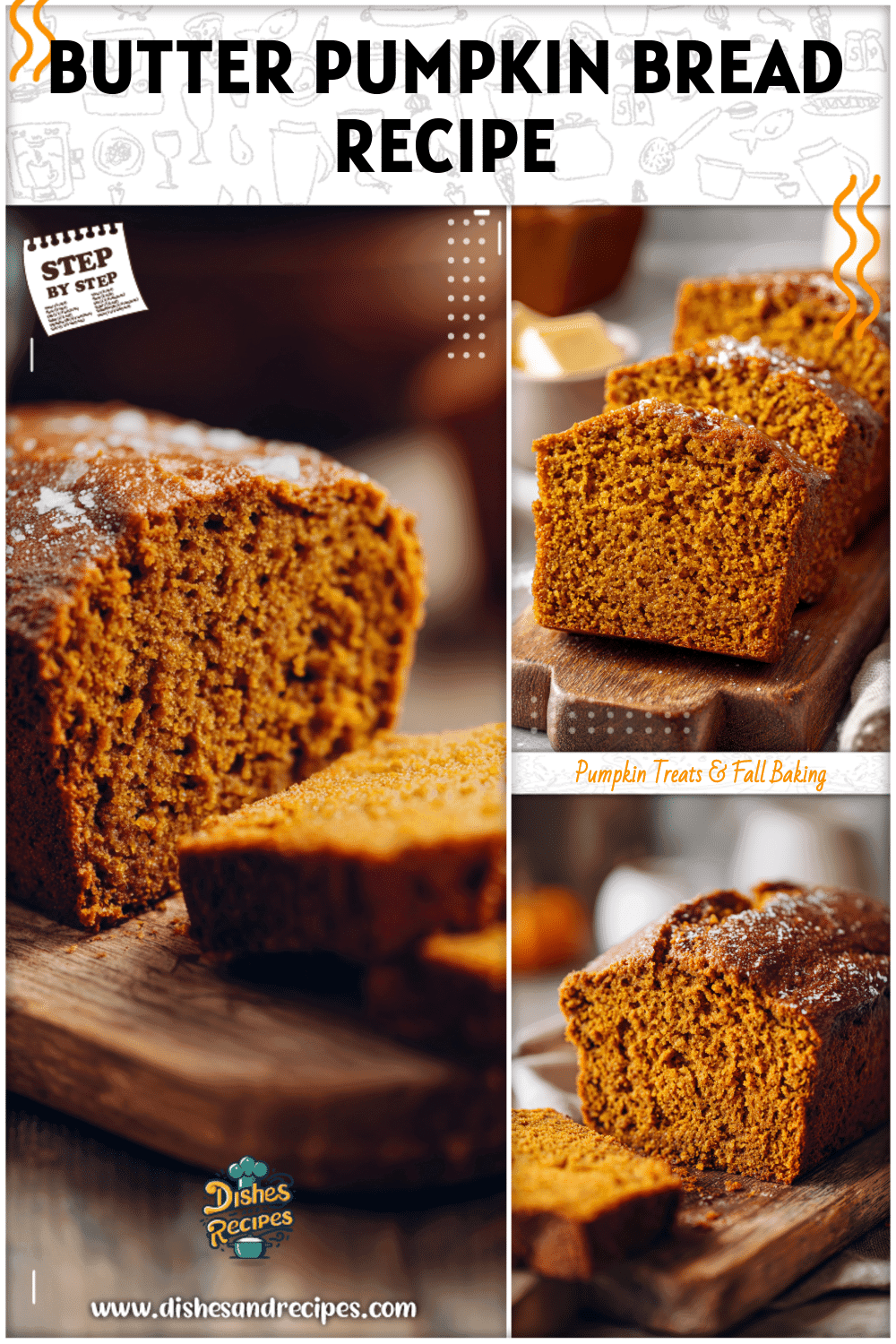 Moist Pumpkin Bread Made With Butter 4 Moist Pumpkin Bread Made With Butter