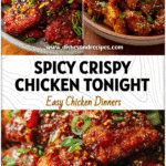 Plate of spicy Chinese chicken thighs garnished with sesame seeds and green onions, styled restaurant-style.