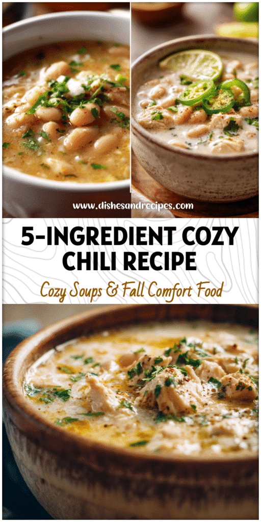 Close-up of 5-ingredient White Chicken Chili in a crockpot with creamy texture, ready to serve for dinner.