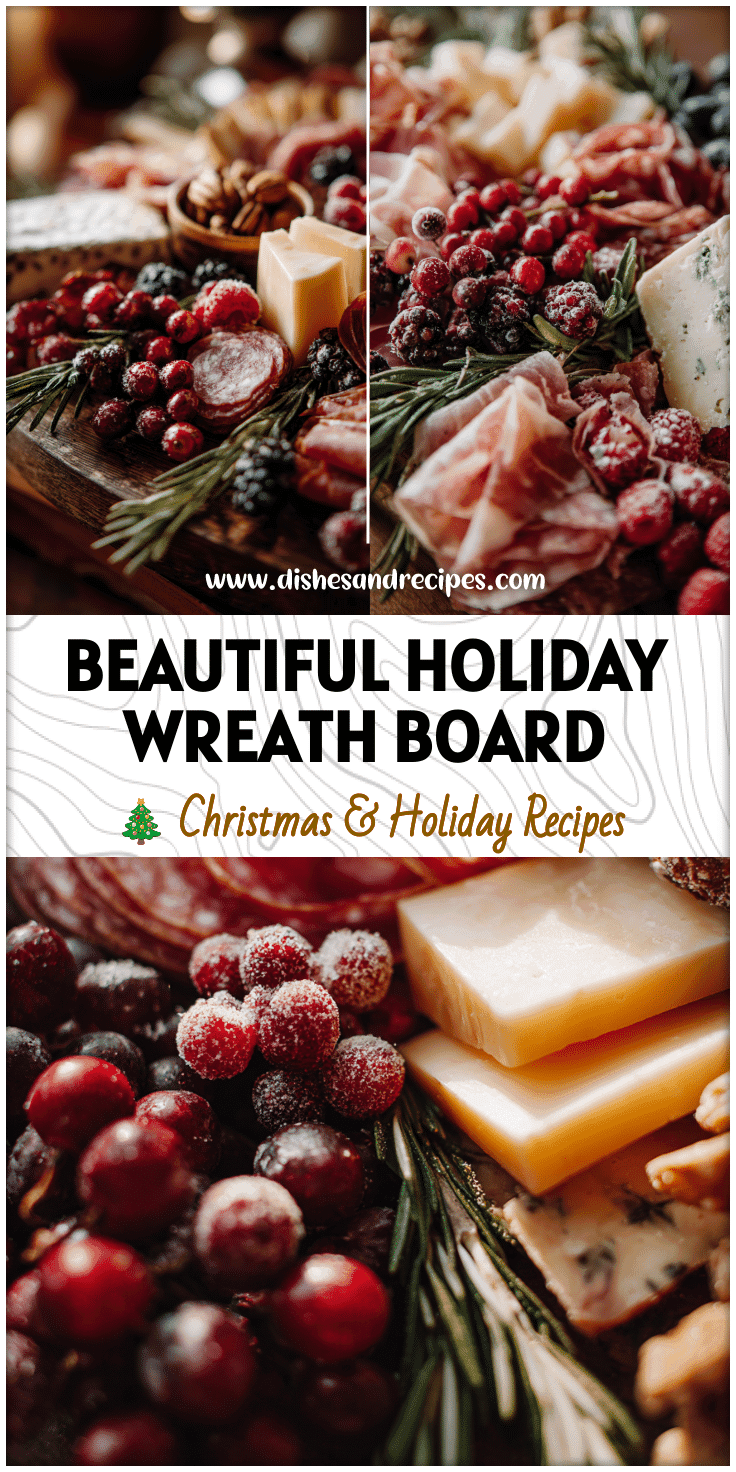 Charcuterie Wreath Inspiration for Xmas Dinner & Holiday Brunch