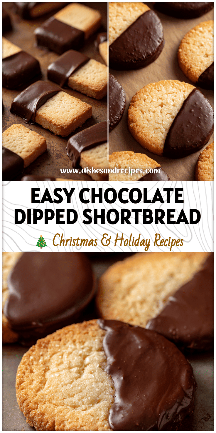 Chocolate-Dipped Shortbread Cookies for Easy Indulgence 4 Chocolate-Dipped Shortbread Cookies for Easy Indulgence
