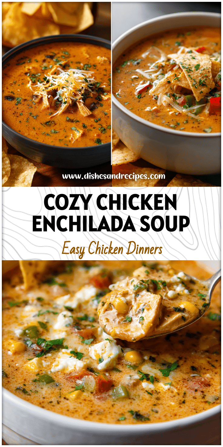 Cozy Chicken Enchilada Soup Recipe for Fall Nights 4 Cozy Chicken Enchilada Soup Recipe for Fall Nights