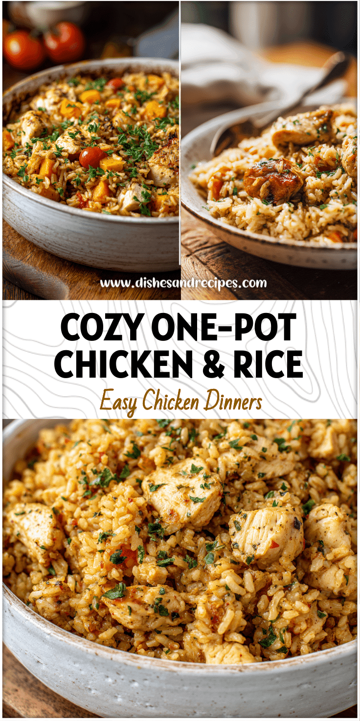 Cozy One-Pot Chicken & Rice – Easy Gluten Free Dairy Free Dinner