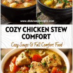 Bowl of hearty chicken and vegetable stew showcasing Best Homemade Recipes Meals and Easy Soup Or Stew Recipes.