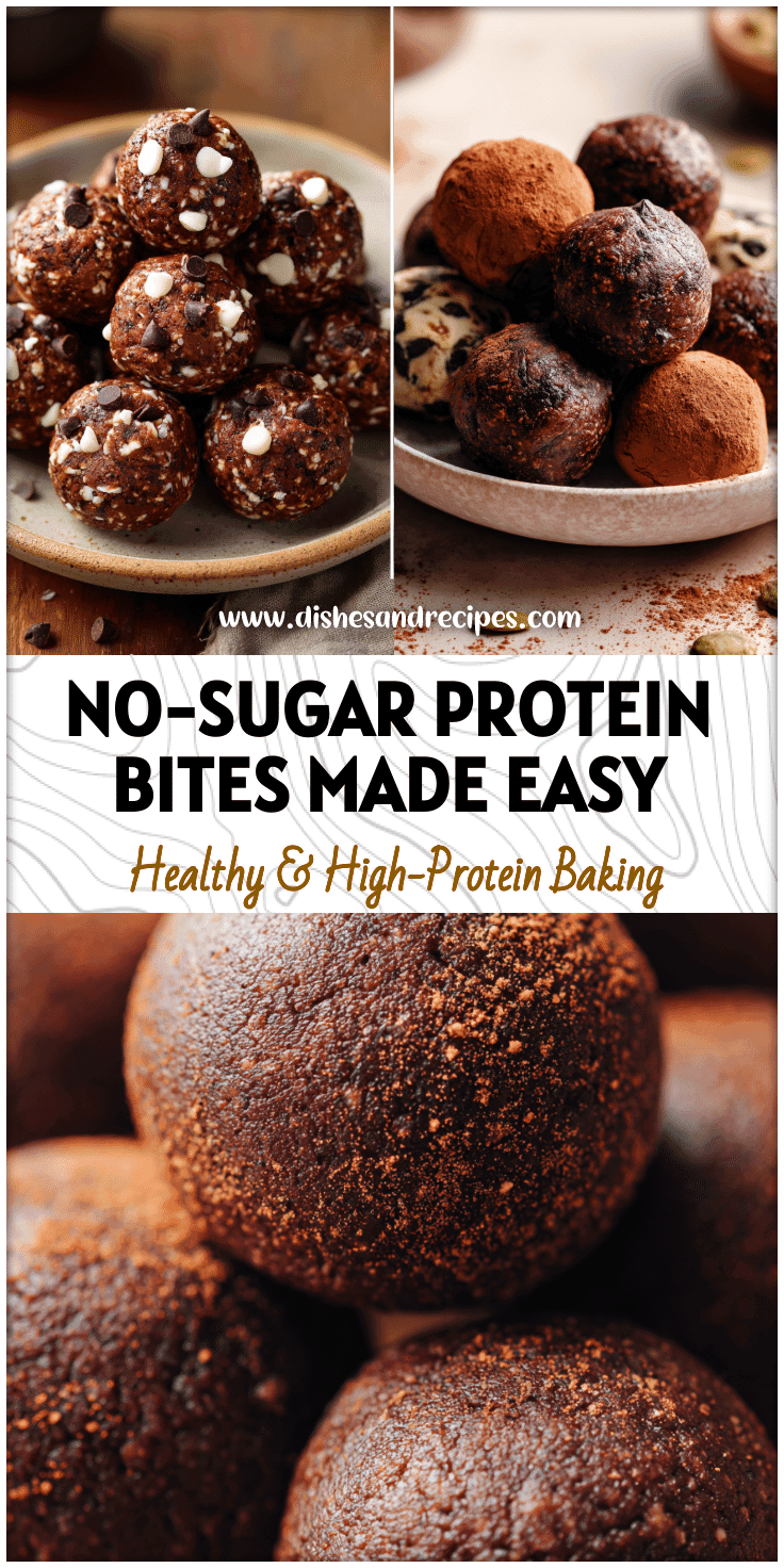 Chocolate protein bites made with cottage cheese and cream cheese, perfect for healthy high protein snacks.