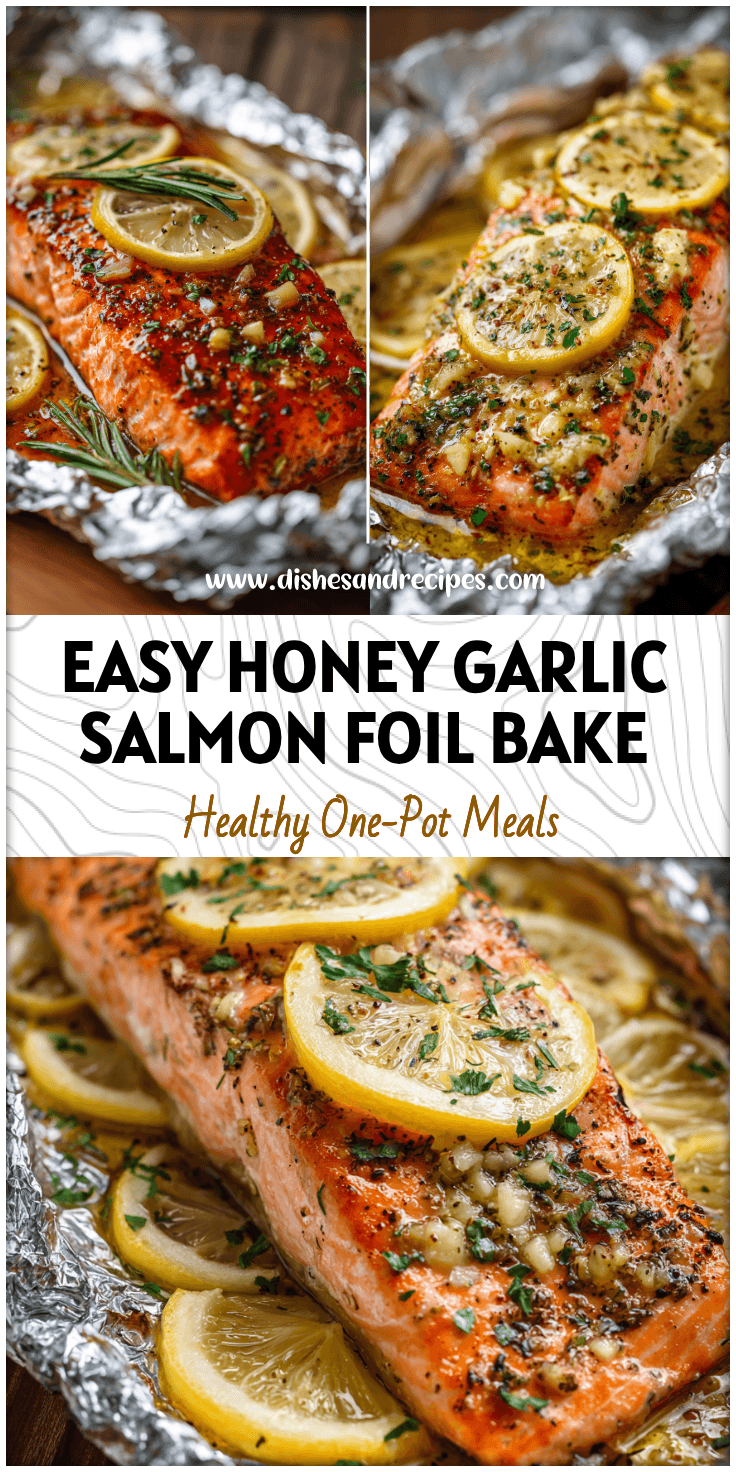 Honey Lemon Garlic Salmon Baked In Foil Easy Weight Watchers Salmon Recipes