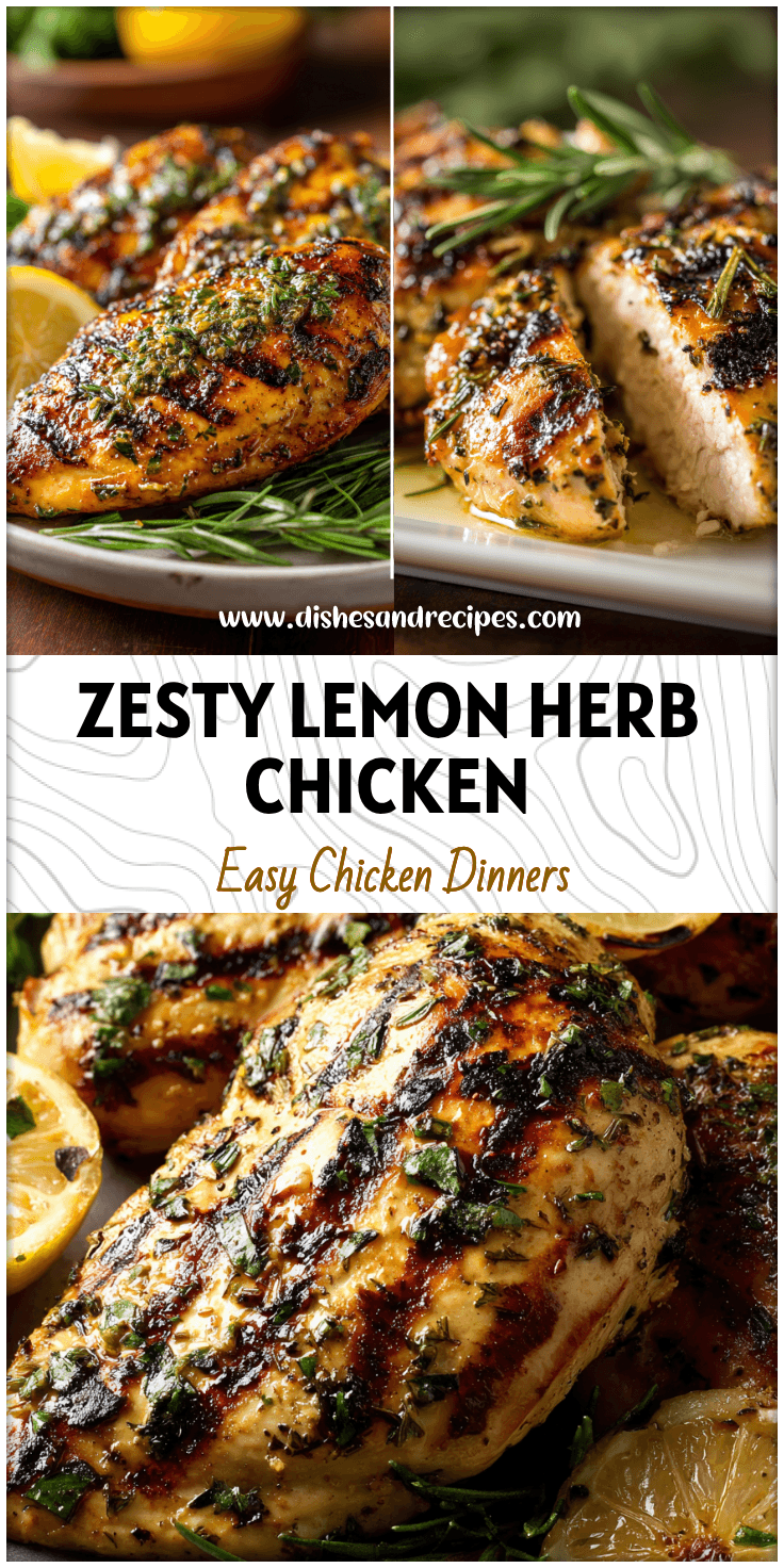 Lemon Herb Grilled Chicken with Easy Garlic Marinade 4 Lemon Herb Grilled Chicken with Easy Garlic Marinade