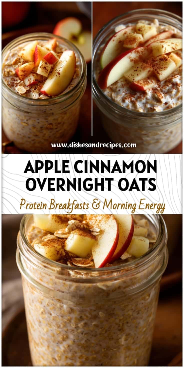 Apple Cinnamon Overnight Oats: Healthy Make-Ahead Breakfast