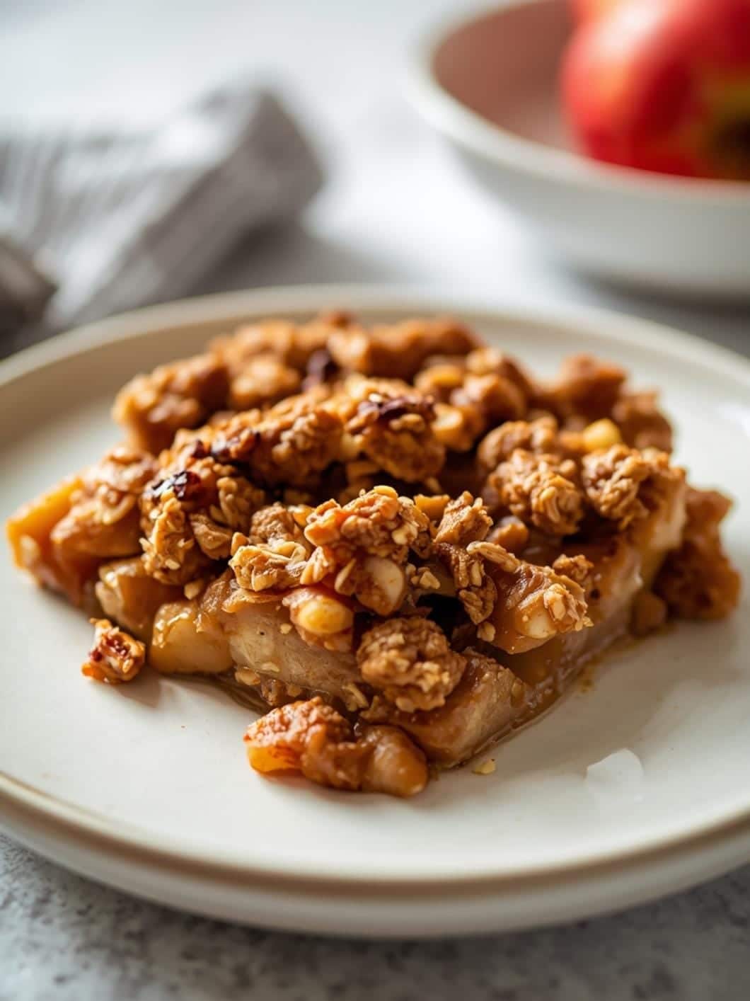 Apple Crisp Oatmeal Bake: Easy & Delicious Fruit Crisp Recipe