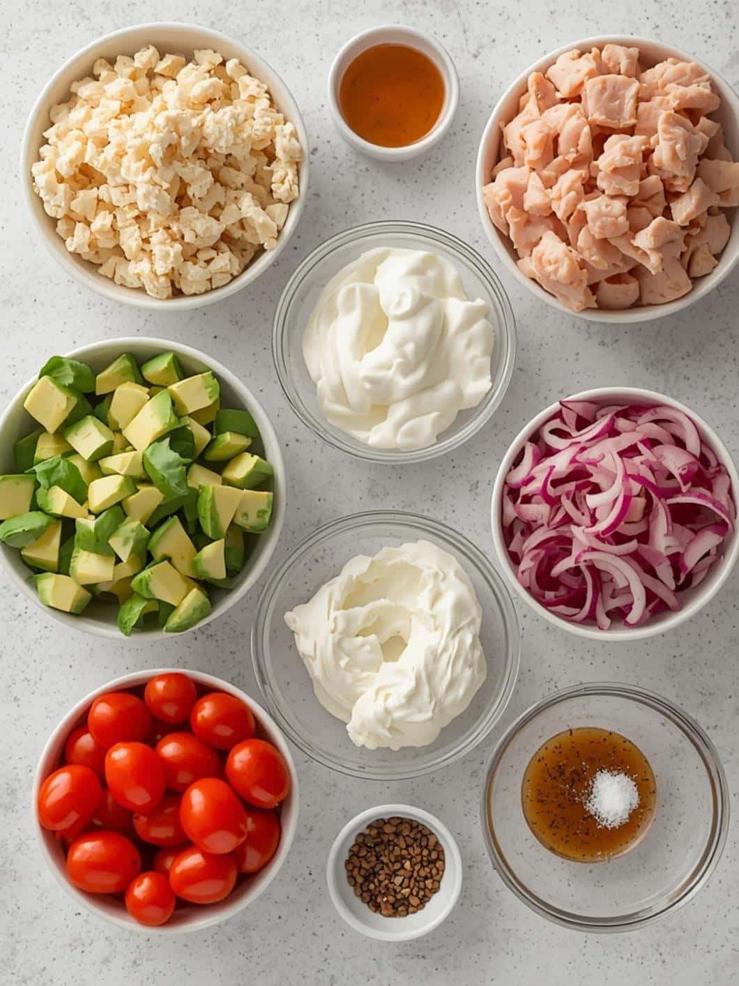 Chicken & Avocado BLT Salad: A Healthy & Flavorful Meal