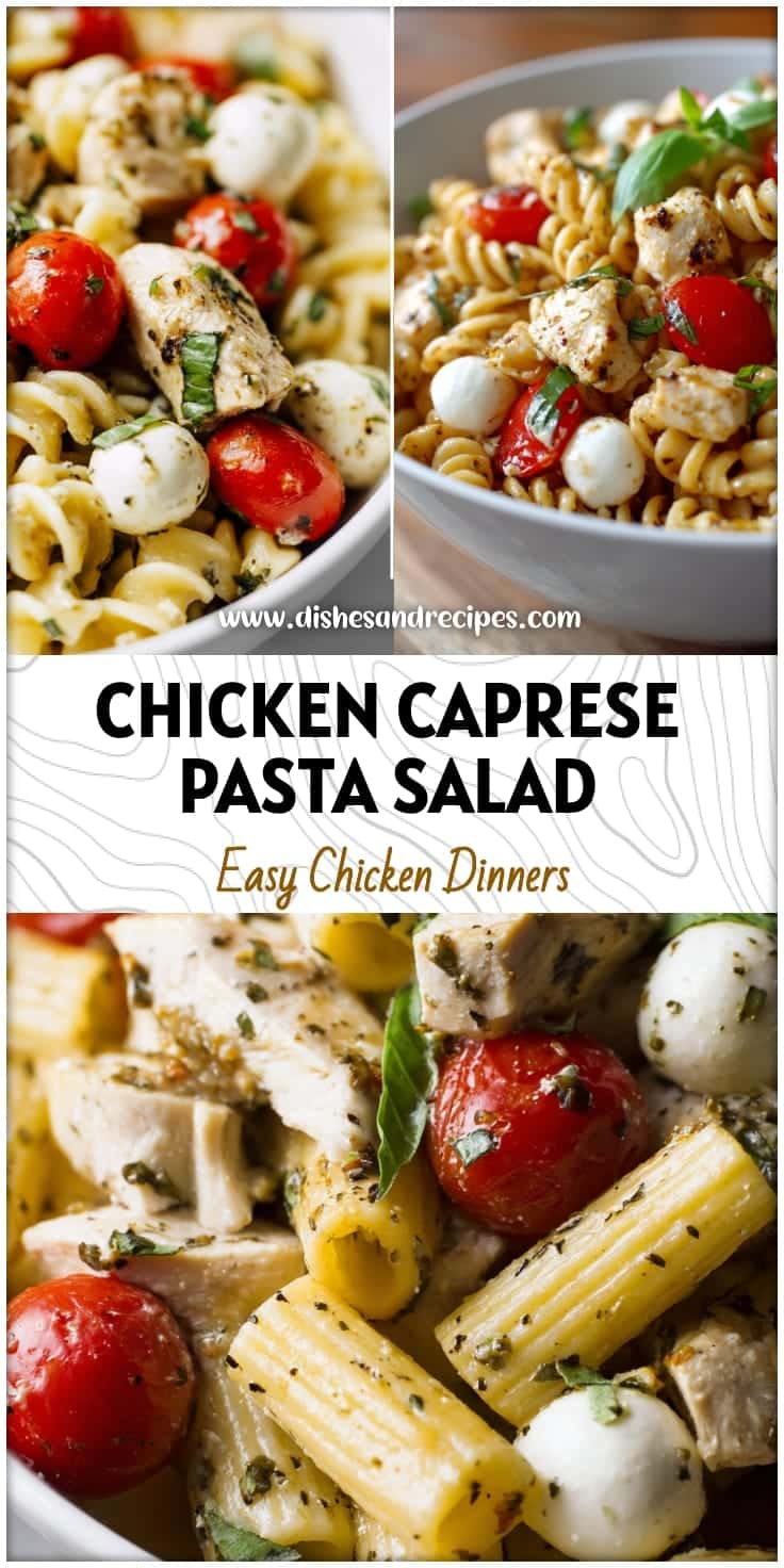 Creamy Chicken Caprese Pasta Salad: Easy Recipe for a Delicious Meal 14 Creamy Chicken Caprese Pasta Salad: Easy Recipe for a Delicious Meal