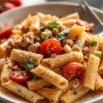 Creamy Chicken Caprese Pasta Salad: Easy Recipe for a Delicious Meal 12 =