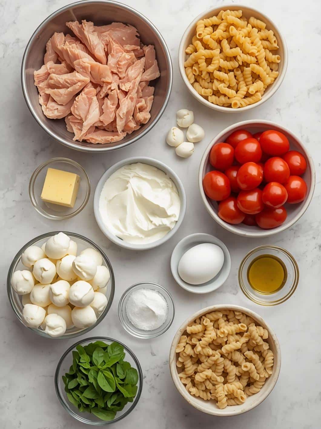 Creamy Chicken Caprese Pasta Salad: Easy Recipe for a Delicious Meal 13 Creamy Chicken Caprese Pasta Salad: Easy Recipe for a Delicious Meal