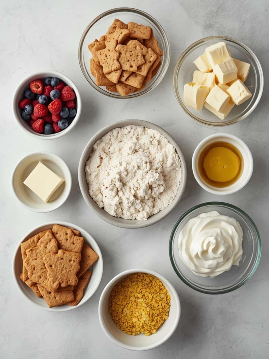 Easy Mini No-Bake Lemon Cheesecakes