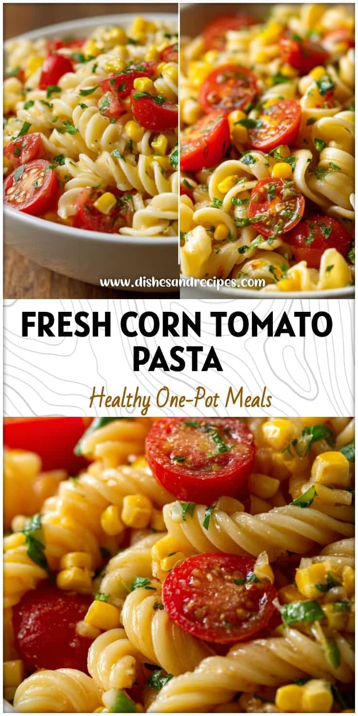 Fresh Corn & Tomato Pasta Salad
