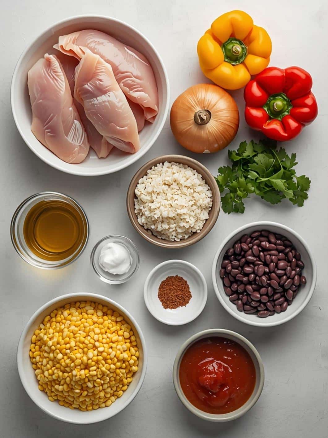 Grilled Chicken Fajita Bowls: Healthy & Flavorful Meal Prep