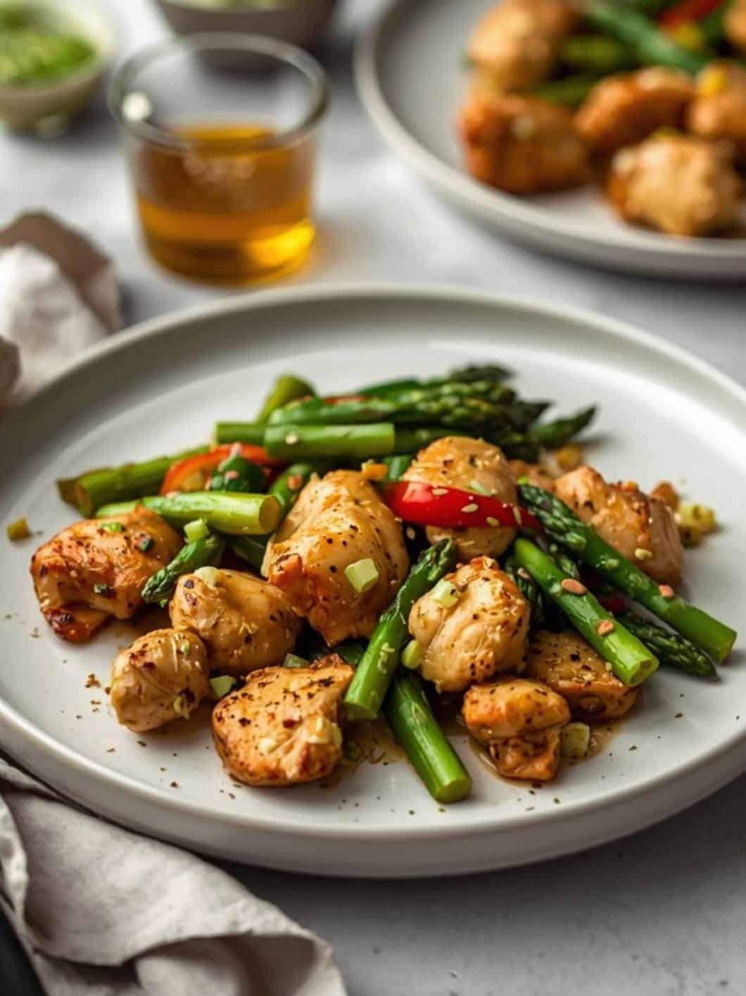 Healthy Chicken & Asparagus Stir Fry Recipe