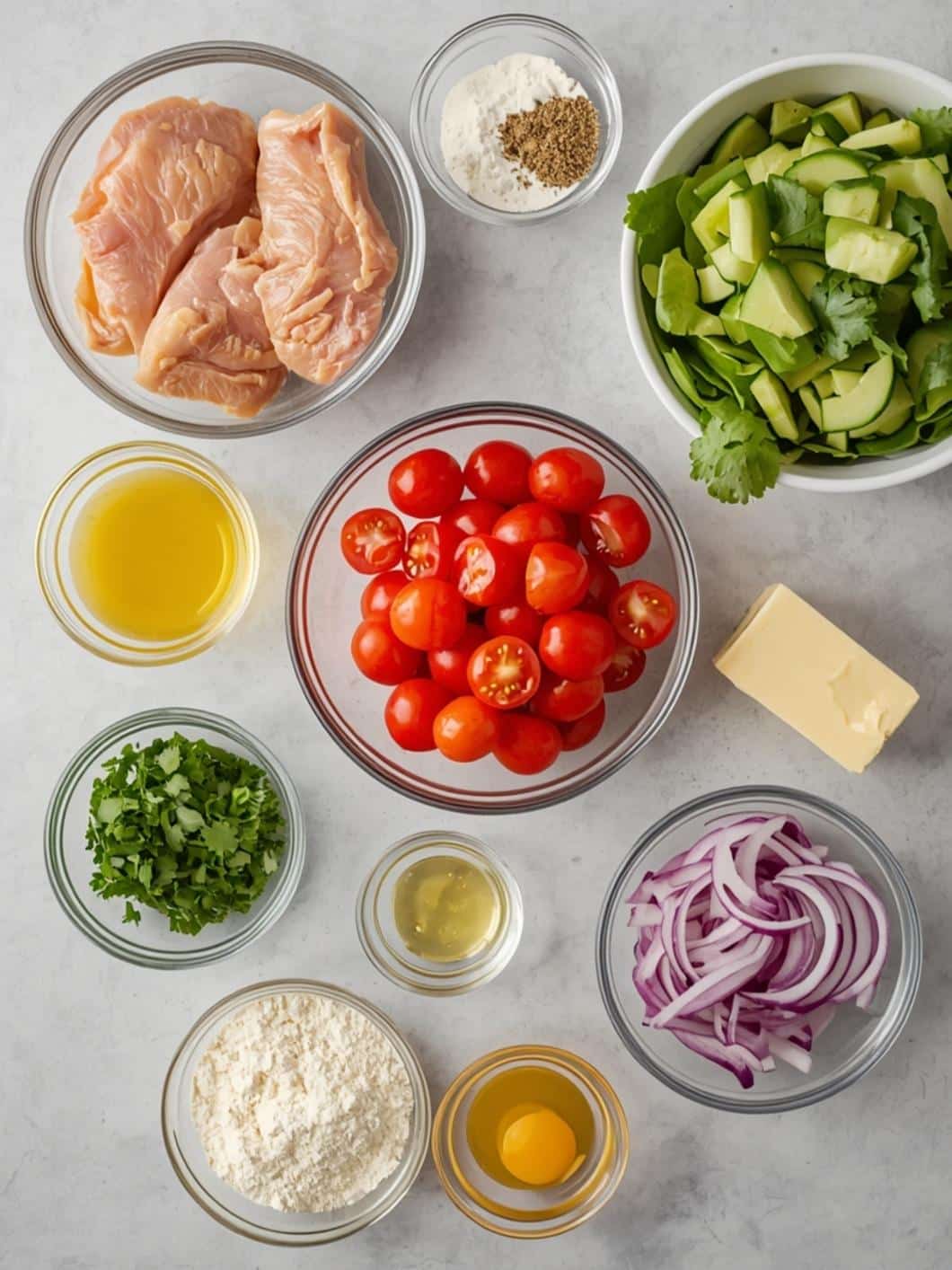 Healthy Chicken Shawarma Salad Bowls with Lemon Tahini Dressing 13 Healthy Chicken Shawarma Salad Bowls with Lemon Tahini Dressing