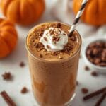 Healthy Pumpkin Protein Smoothie for Fall 12 =