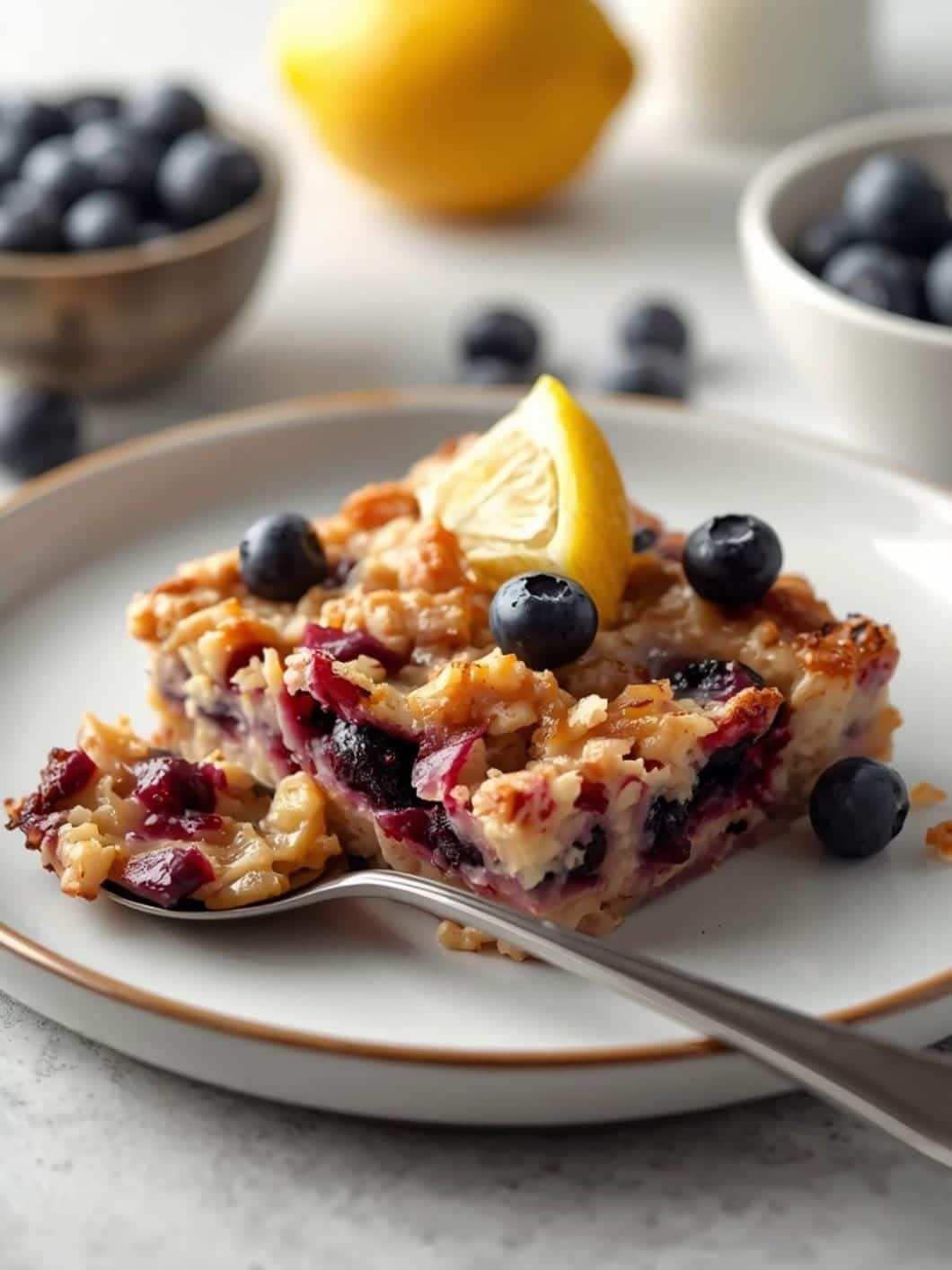 Lemon Blueberry Baked Oatmeal: Easy & Healthy Breakfast Recipe 15 Lemon Blueberry Baked Oatmeal: Easy & Healthy Breakfast Recipe