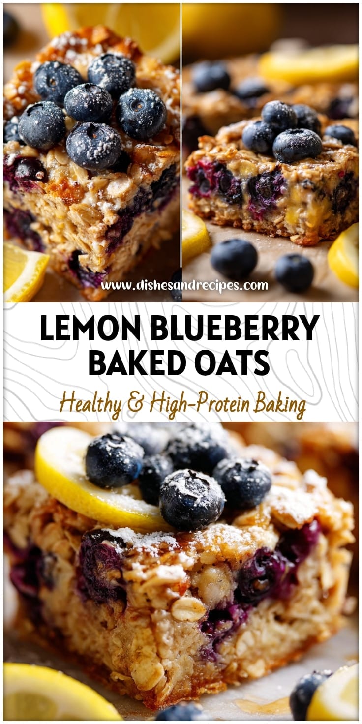 Lemon Blueberry Baked Oatmeal: Easy & Healthy Breakfast Recipe 14 Lemon Blueberry Baked Oatmeal: Easy & Healthy Breakfast Recipe