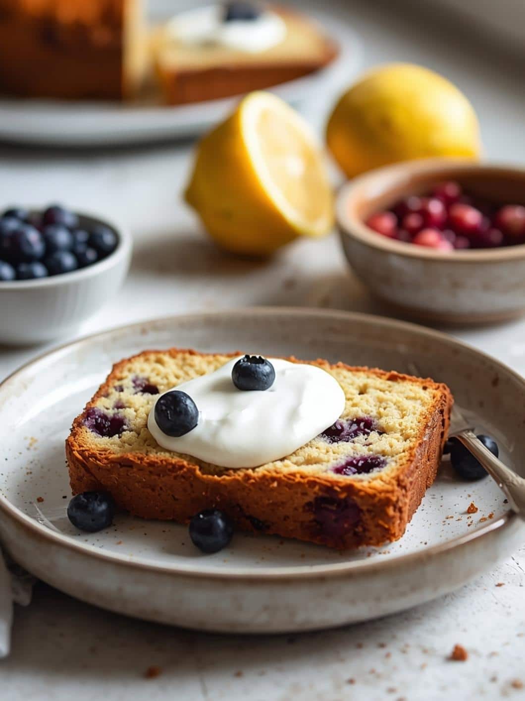 Lemon Blueberry Yogurt Loaf: Easy & Delicious Blueberry Bread Recipe