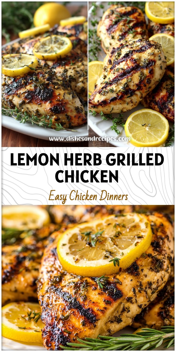 Lemon Herb Grilled Chicken Recipe for Delicious Summer Dinners 2 lemon herb grilled chicken