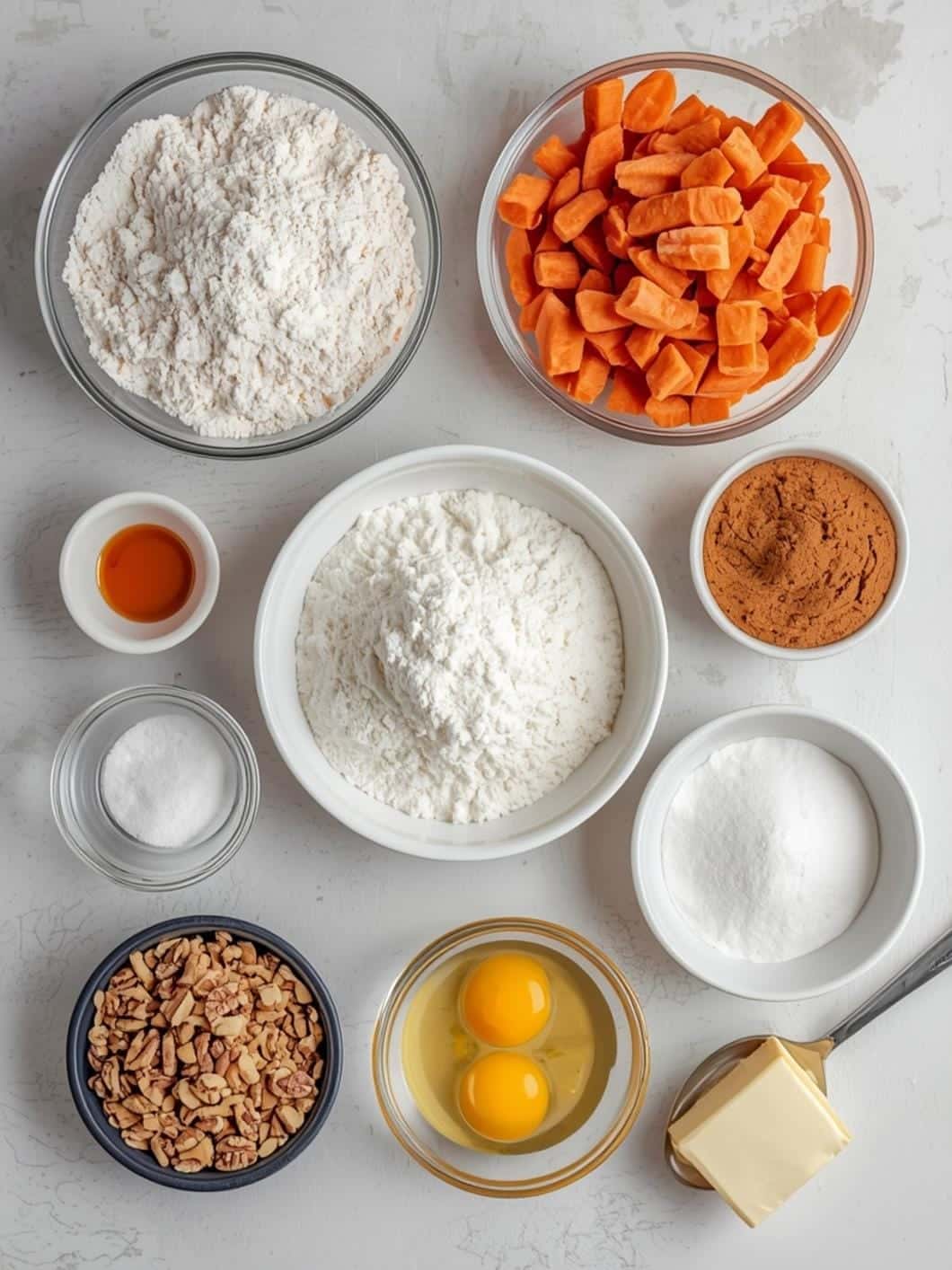 Light Easter Carrot Cake Cupcakes