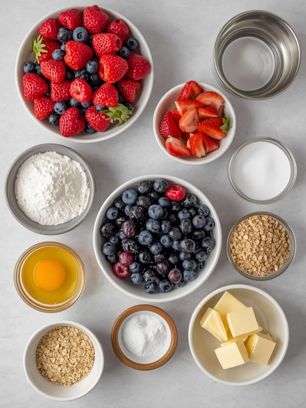 Lightened Summer Berry Crisp Recipe