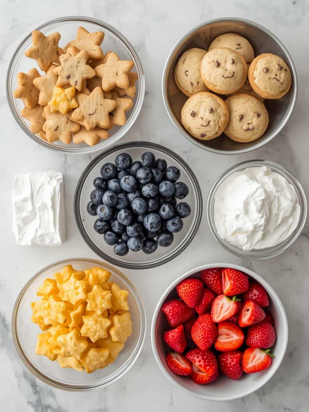 Patriotic Berry Fruit Pizza: Easy 4th of July Dessert & Summer Cookout Recipe