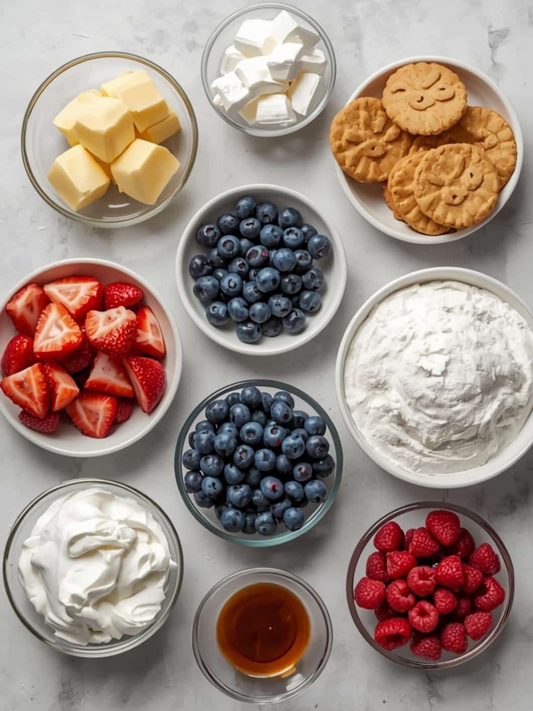 Red, White & Blue Berry Parfaits: Easy Patriotic Dessert Cups