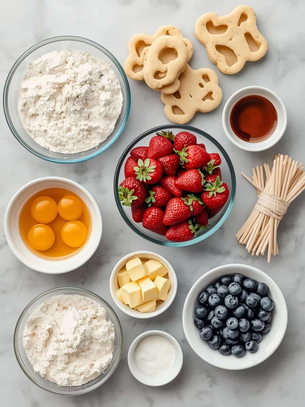 Red, White & Blue Yogurt Popsicles: Easy Fourth of July Food Idea