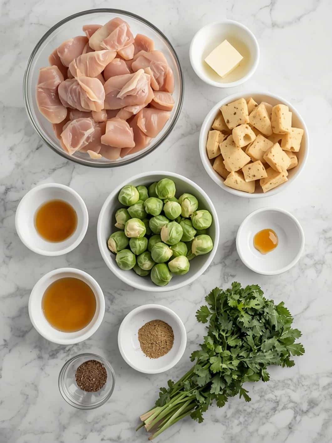 Sheet Pan Honey Mustard Chicken & Brussels Sprouts