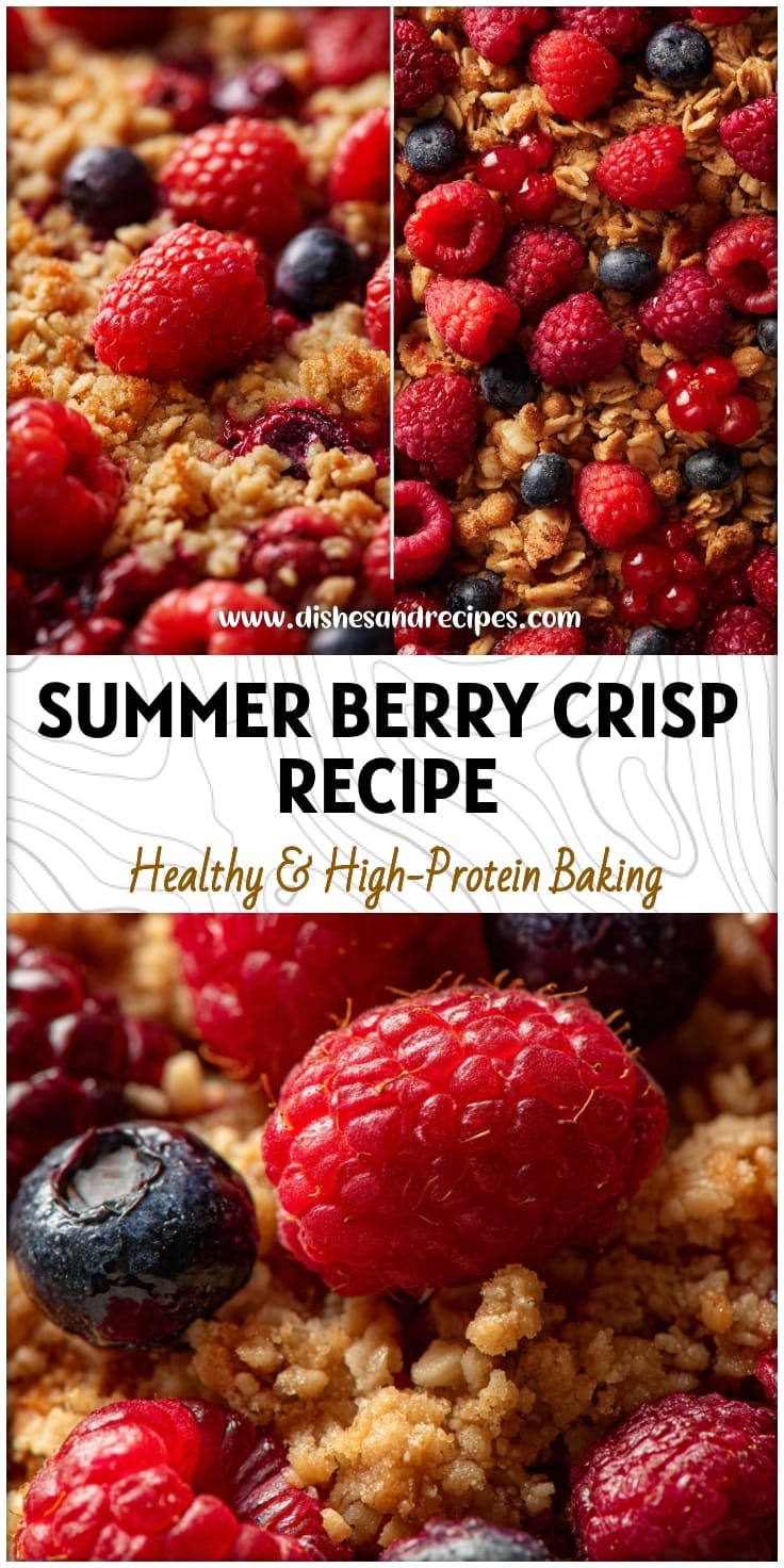 Lightened Summer Berry Crisp Recipe