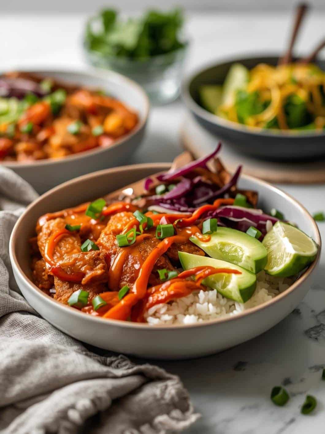 Sweet Chili Chicken Rice Bowls: Easy & Healthy Dinner Recipe