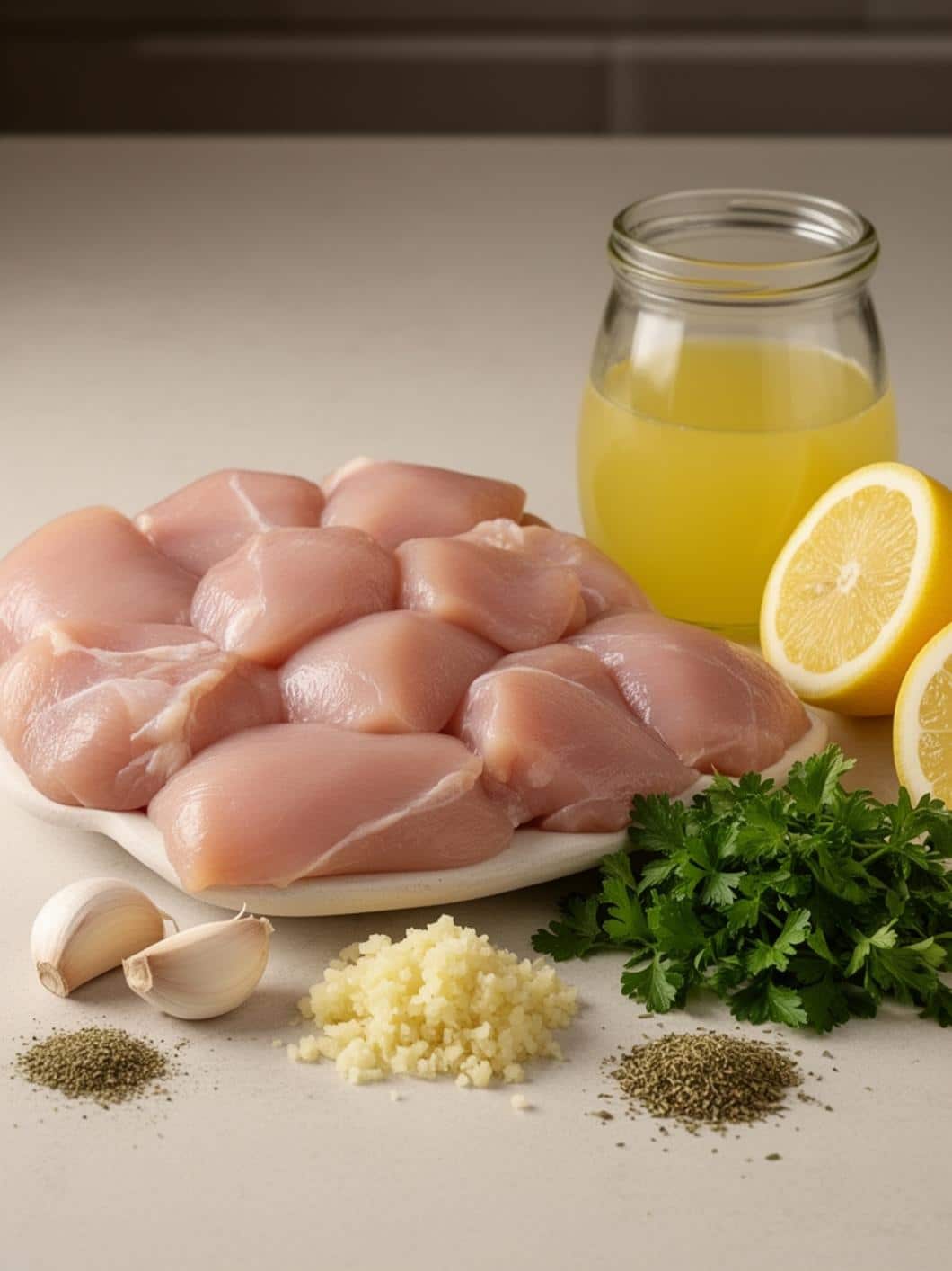 25-Minute Lemon Chicken: High Protein Dinner Recipe