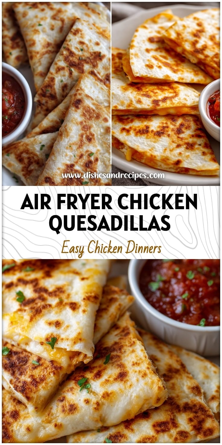 Easy Air Fryer Chicken Quesadillas: Perfect for Game Day!