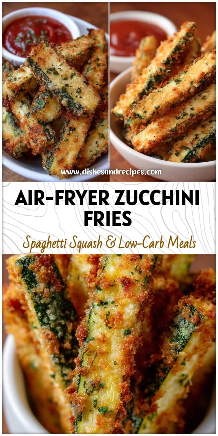 Crispy Air-Fryer Zucchini Fries - Healthy & Easy Snack or Side!