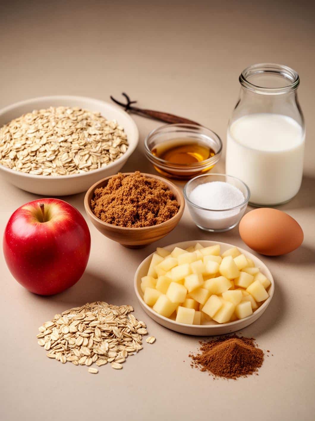 Apple Cinnamon Baked Oatmeal Squares: Easy Make-Ahead Breakfast 13 Apple Cinnamon Baked Oatmeal Squares: Easy Make-Ahead Breakfast