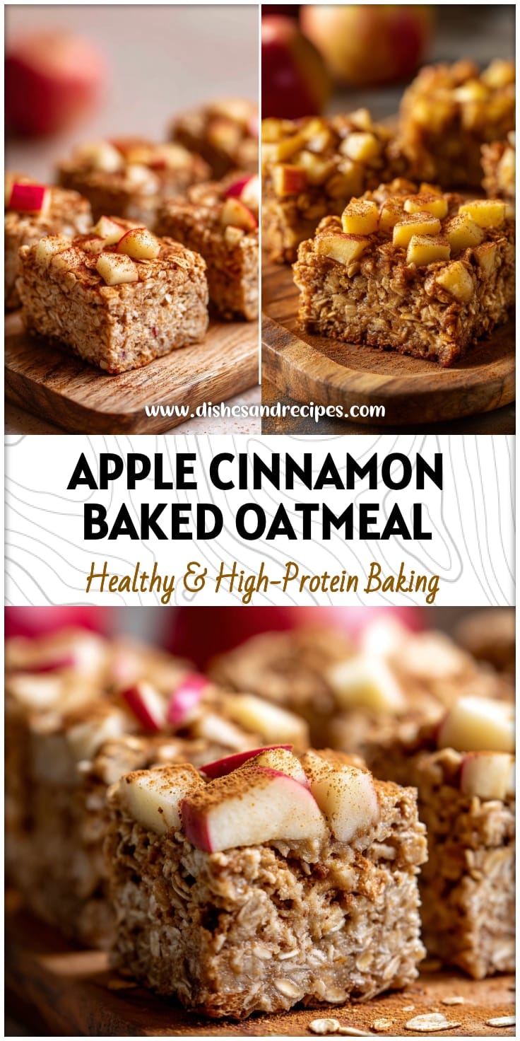 Apple Cinnamon Baked Oatmeal Squares: Easy Make-Ahead Breakfast 14 Apple Cinnamon Baked Oatmeal Squares: Easy Make-Ahead Breakfast