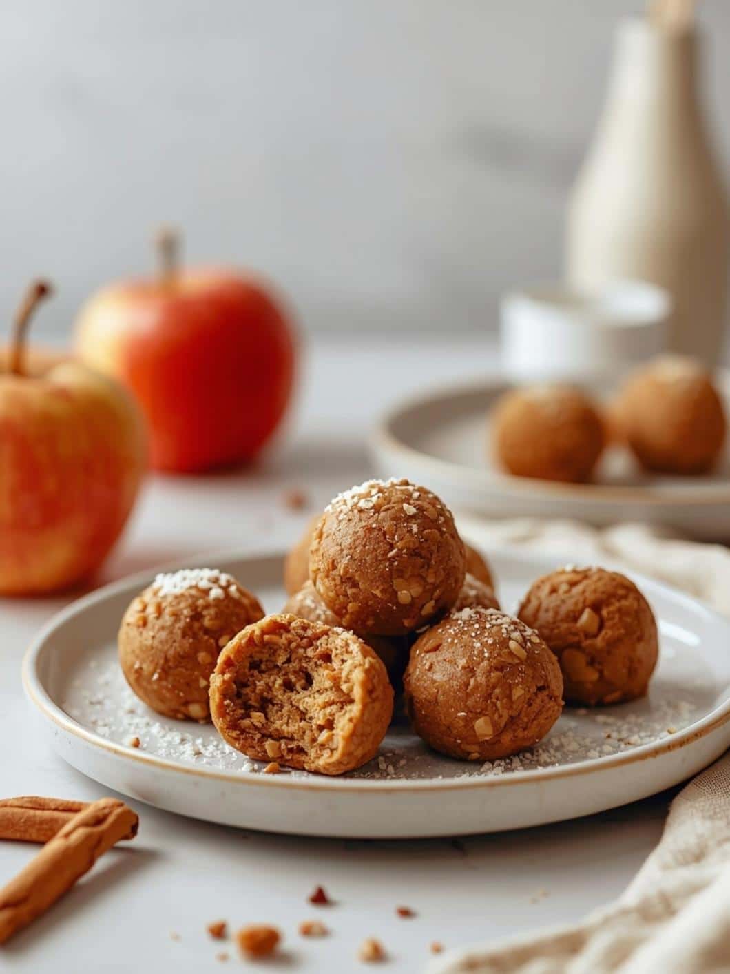 Apple Cinnamon Energy Balls: Easy No-Bake Recipe 15 Apple Cinnamon Energy Balls: Easy No-Bake Recipe