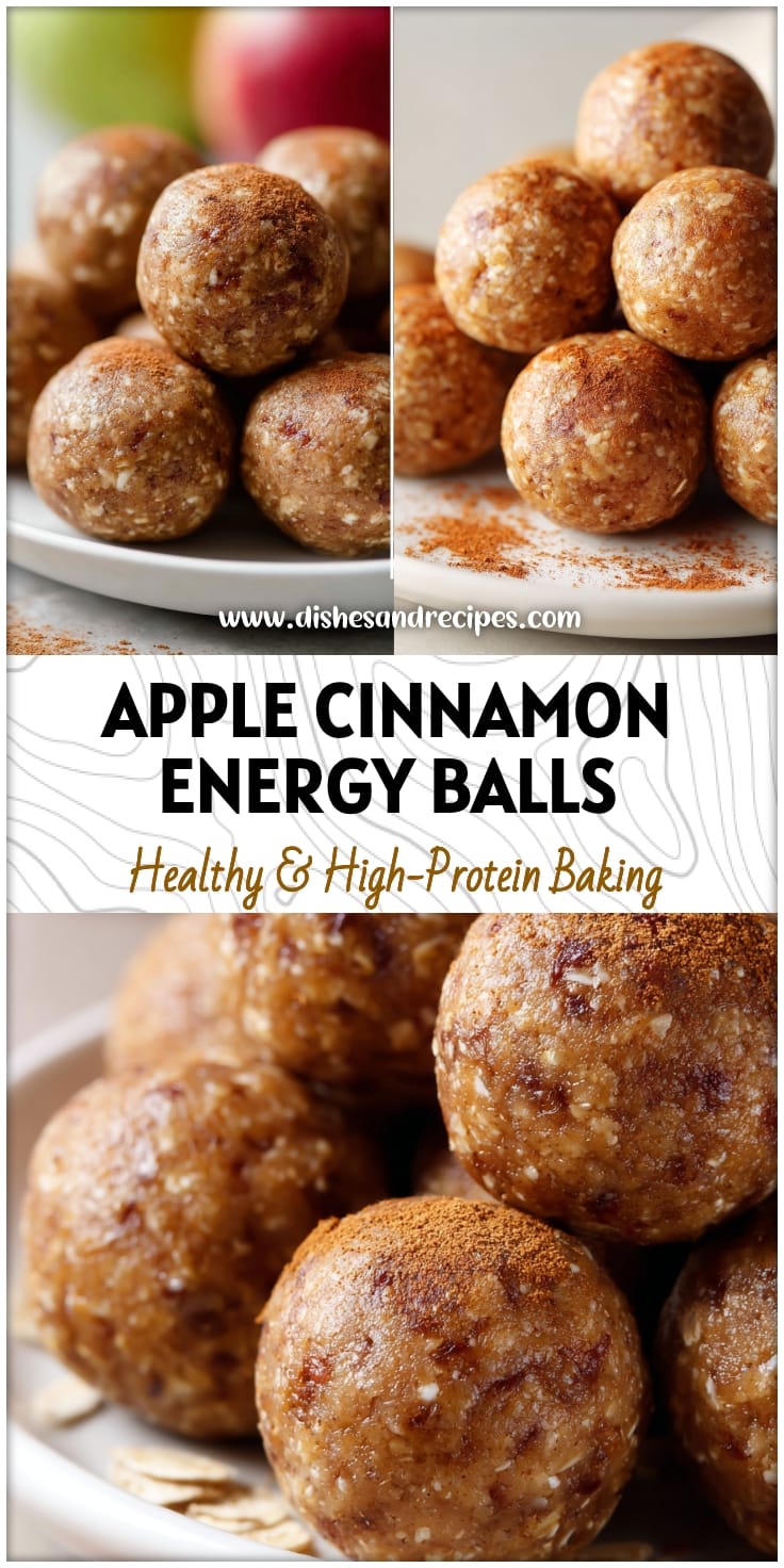 Apple Cinnamon Energy Balls: Easy No-Bake Recipe 14 Apple Cinnamon Energy Balls: Easy No-Bake Recipe