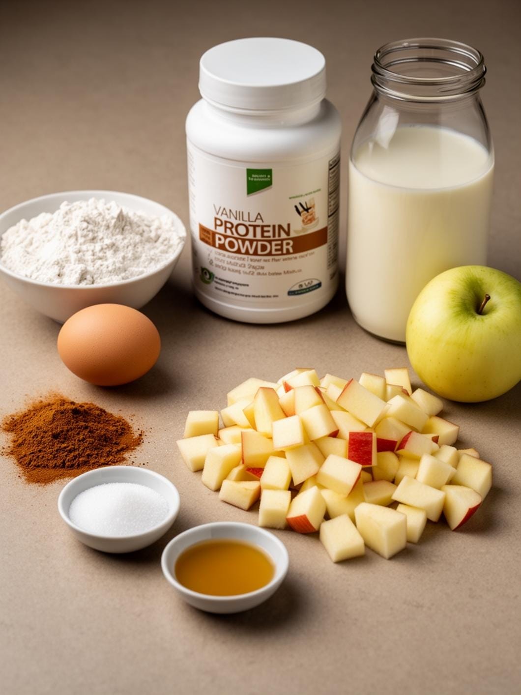 Apple Cinnamon Protein Waffles: Easy & Healthy Breakfast Idea