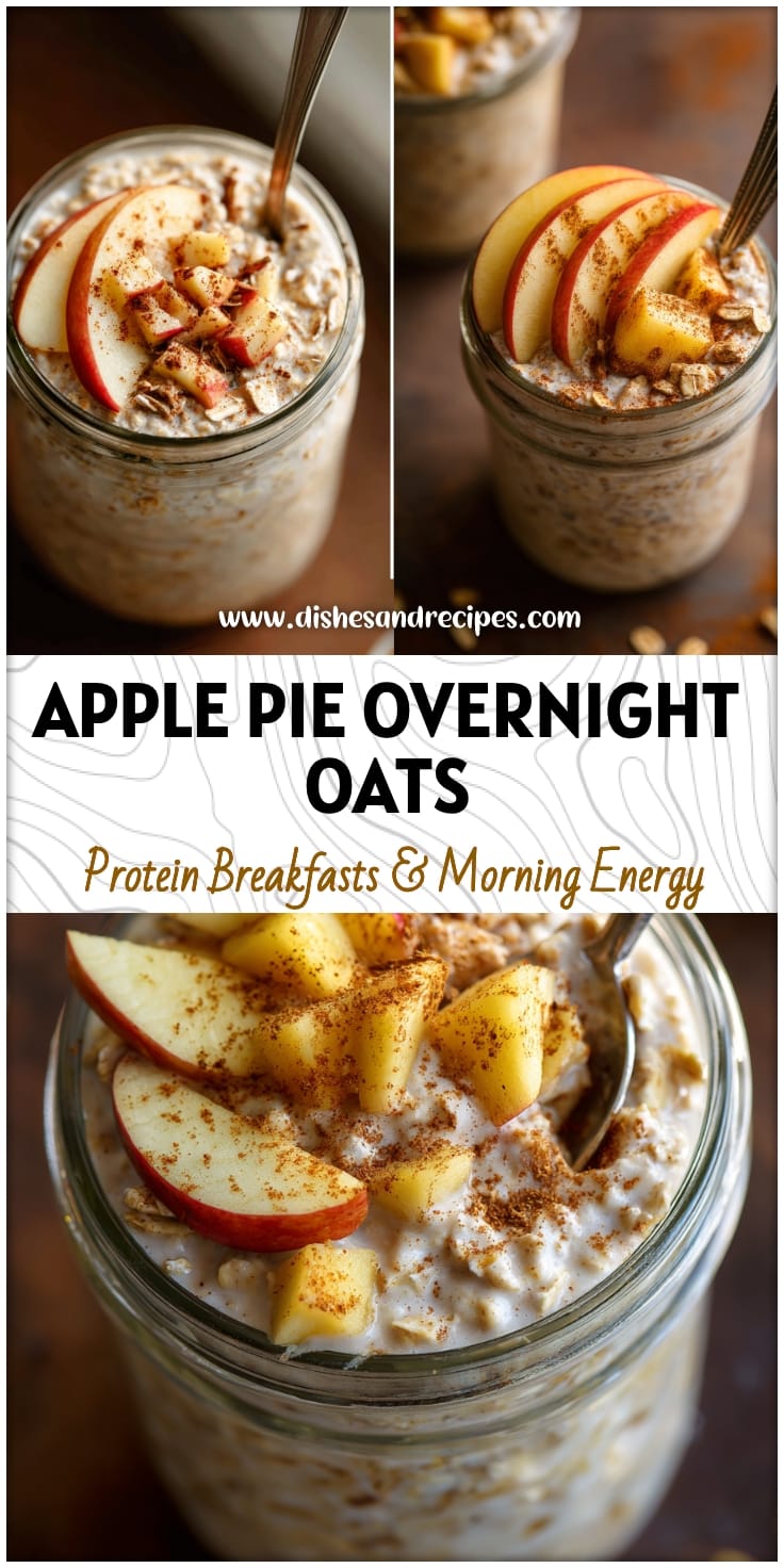 Apple Pie Overnight Oats: Easy & Healthy Breakfast Idea