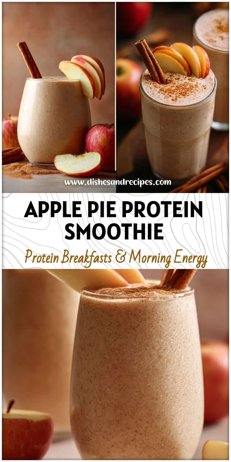 Apple Pie Protein Smoothie: Healthy Breakfast & Snack Idea