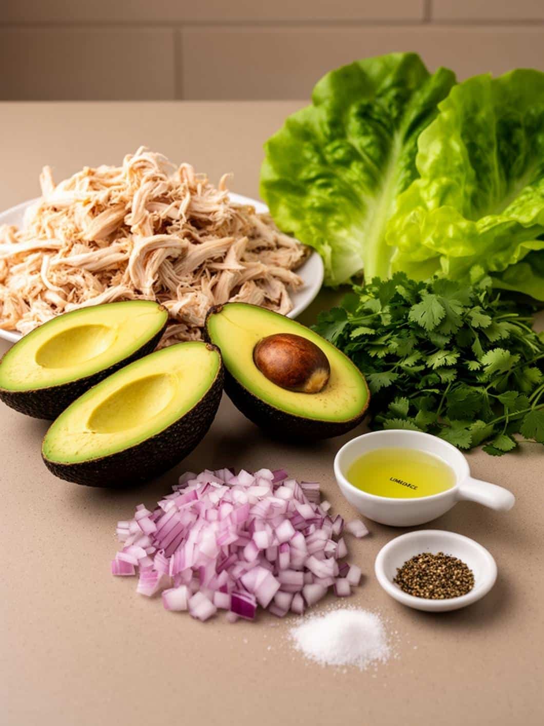 Avocado Chicken Salad Lettuce Wraps - Healthy & Mayo-Free! 13 Avocado Chicken Salad Lettuce Wraps - Healthy & Mayo-Free!