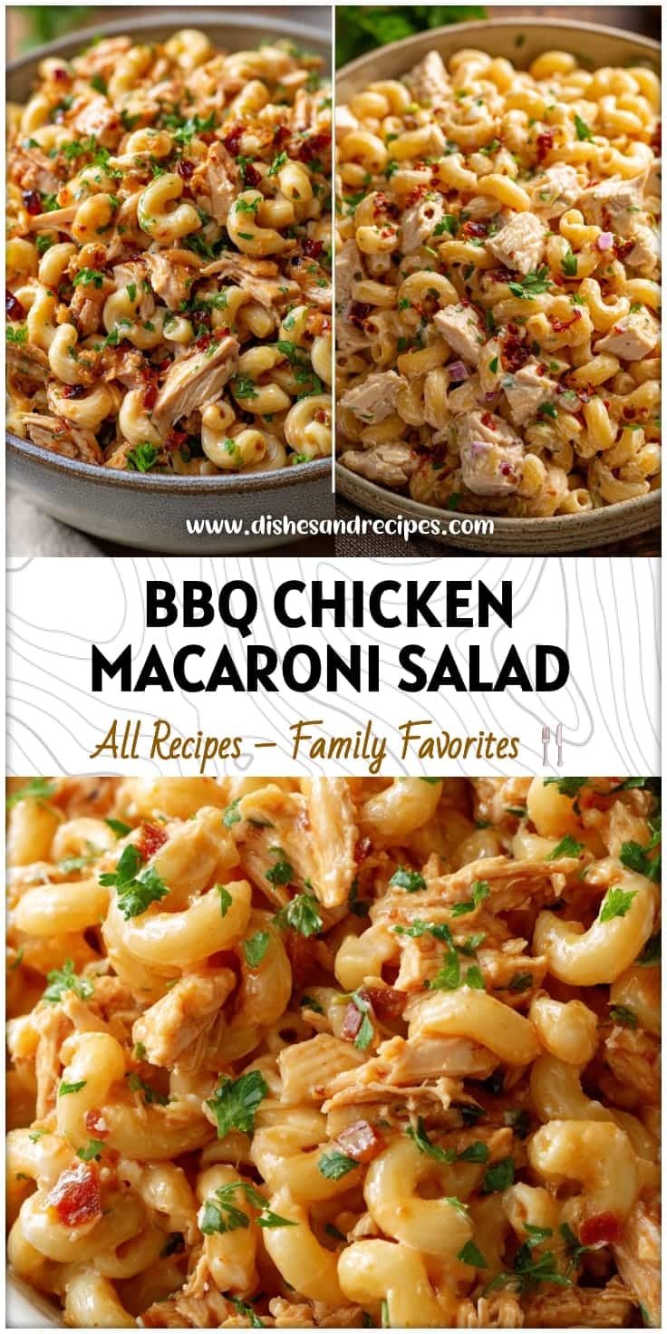 BBQ Chicken Macaroni Salad: Easy & Delicious Cold Pasta Salad Recipe 14 BBQ Chicken Macaroni Salad: Easy & Delicious Cold Pasta Salad Recipe